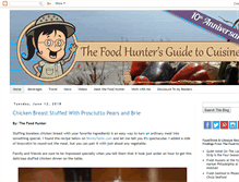 Tablet Screenshot of foodhuntersguide.com